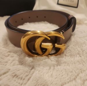 Gucci Belt - Dusty Pink - 75
